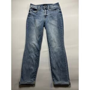 Judy Blue Women's Boyfriend Fit Blue Stretch Denim Jeans - Size 1 (27x27)
